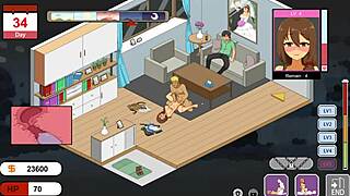 Hentai game handyman legend shows cheating wife’s fall