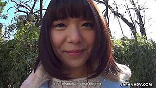 Hey Haruka Miura, feeling that toy and finger action in uncensored Japanese play?