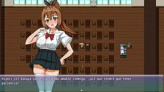 Japanese anime babe’s big ass gets pounded in cheating game finale