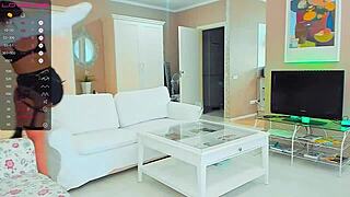 that's some boobs on her while she fingers herself on webcam