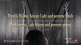 Dunkle Räume: Bizarre Lady Amanda21 Dominates with Perverse Deepthroat Games