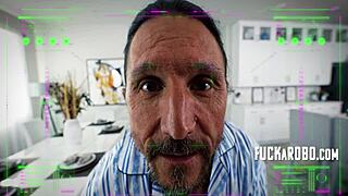 Nurse bot handles old man's wild urges, huh?