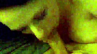 Amateur couple enjoys nude blowjob session.