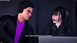 Does this huge natural tits stepmom love playing with her friends huge boobs in the 3d porn game?