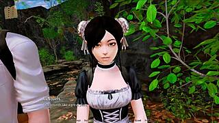 exploring harem hotel in the game