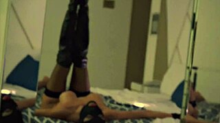 Homemade video with unknown latina turns into wild party