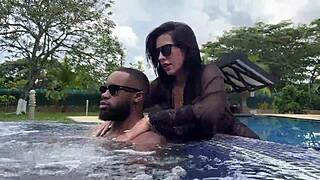 Jacuzzi Break - Kylei Ellish Makes My Heart Race With Every Move!