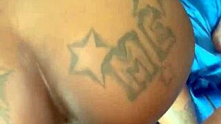 blonde having fun with ebony ass and big cock