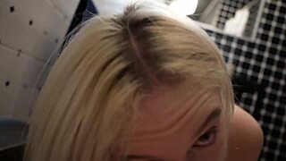 i met her on match, man she sucks cock like a pro with cum everywhere!  