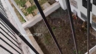 Pinay student gets wild with teacher in cemetery scandal