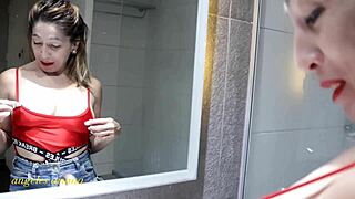 photo session turns into wild role-play sex