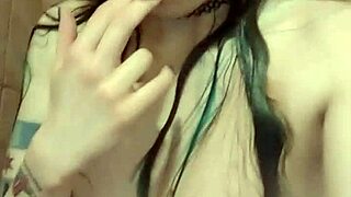 Blonde milf's first shower 😊