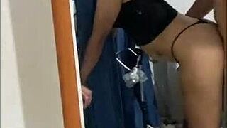 I fuck that big-ass latina in front of the mirror 😏