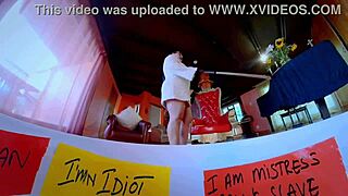 Dominatrix Mistress April Craves Double Fisting in Horny Holes