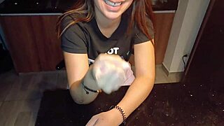 Hot games with my Colombian stepmom! 🔥