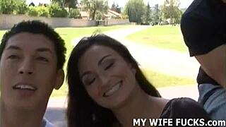 watch wife banged by stranger's monster cock.