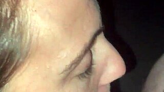 Public POV blowjob leads to wet pussy fucking.