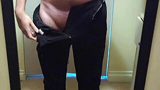 massive cumshot before getting ready for bed tonight