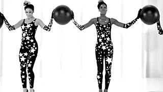 just chilling with ariana grande's focus video, so cute!