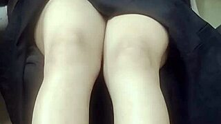 This stunning office secretary got down and dirty with her boss after a yoga workout session.