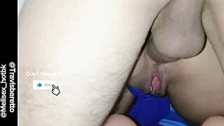 skinny beautiful ass gets anal orgasm