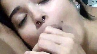 Debora prado, the submissive wife, gives sloppy blowjob every night before bed