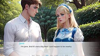 Blonde Plays Dirty Fantasy with Pussy Fucking