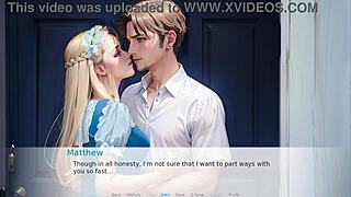 Blonde Plays Dirty Fantasy with Pussy Fucking