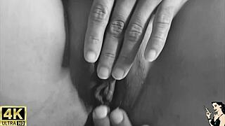 Security guard sneaks into model's mouth