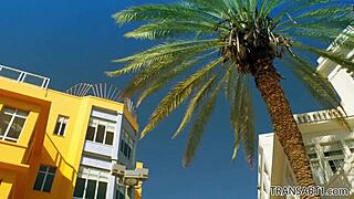 Big cocked man Sgt Miles bangs hot tranny Natalie Mars