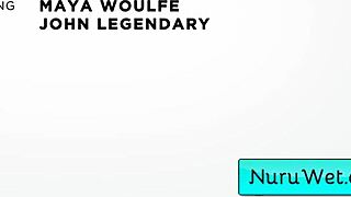 Sexy Brunette Teen Masseuse Maya Woulfe Gives Wet Happy Ending to John Legendary