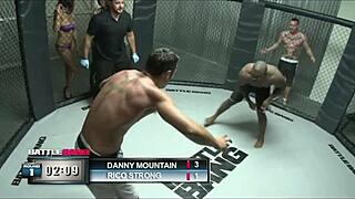 Hot black busty babe banged hard by Danny Mountain's huge cock