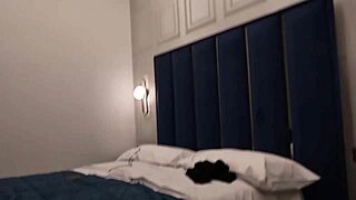 adora's bare feet flash while hot guy strokes his massive cock in glamour kinky scene