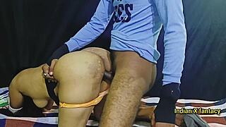 Brother sucks sister-in-law's pussy to calm her.