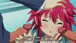 Big Ass BBW Vampire Girl Wants to Fuck Me in Hentai Dubbed PT-BR Anime Sex