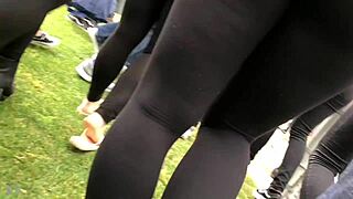 Anna Kasper's candid ass caught on camera - Annna Kasper