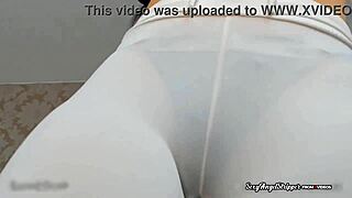 Sexy Latina Twerks with Big Ass, Feeling Horny and Teasing