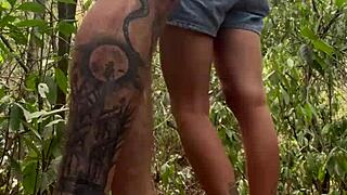 Intense Outdoor Fuck With Cute Teen