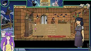 In this anime game, the witch trainer silver continues her adventure part 23