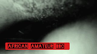 ebony couple casually fucks big black cock leading to squirting orgasm