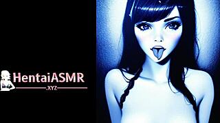 Ahegao gamer girls relax after the intense game session