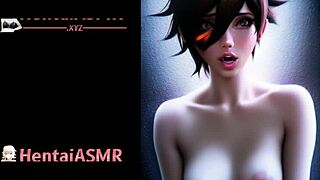 Ahegao gamer girls relax after the intense game session