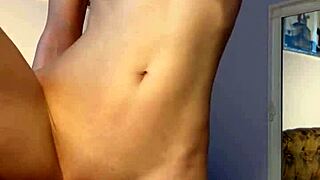 Petite teen 18+ masturbating solo