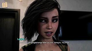 intertwined in a cute outfit feeling close