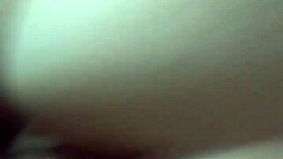 Veronica's smooth and slippery folds in a BDSM threesome