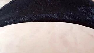 Gretala Flashes Pregnant Body In Transparent Thong!