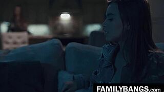 a romantic night with stepsisters karla and jill