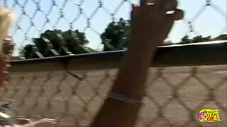 Hey, wanna join two baseball studs in a naughty blonde threesome?