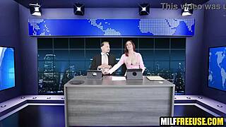 Can You Believe Milfs Freeused on Live News Broadcast?