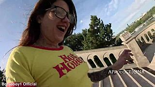 valentina wets her jeans three times at fortress park!